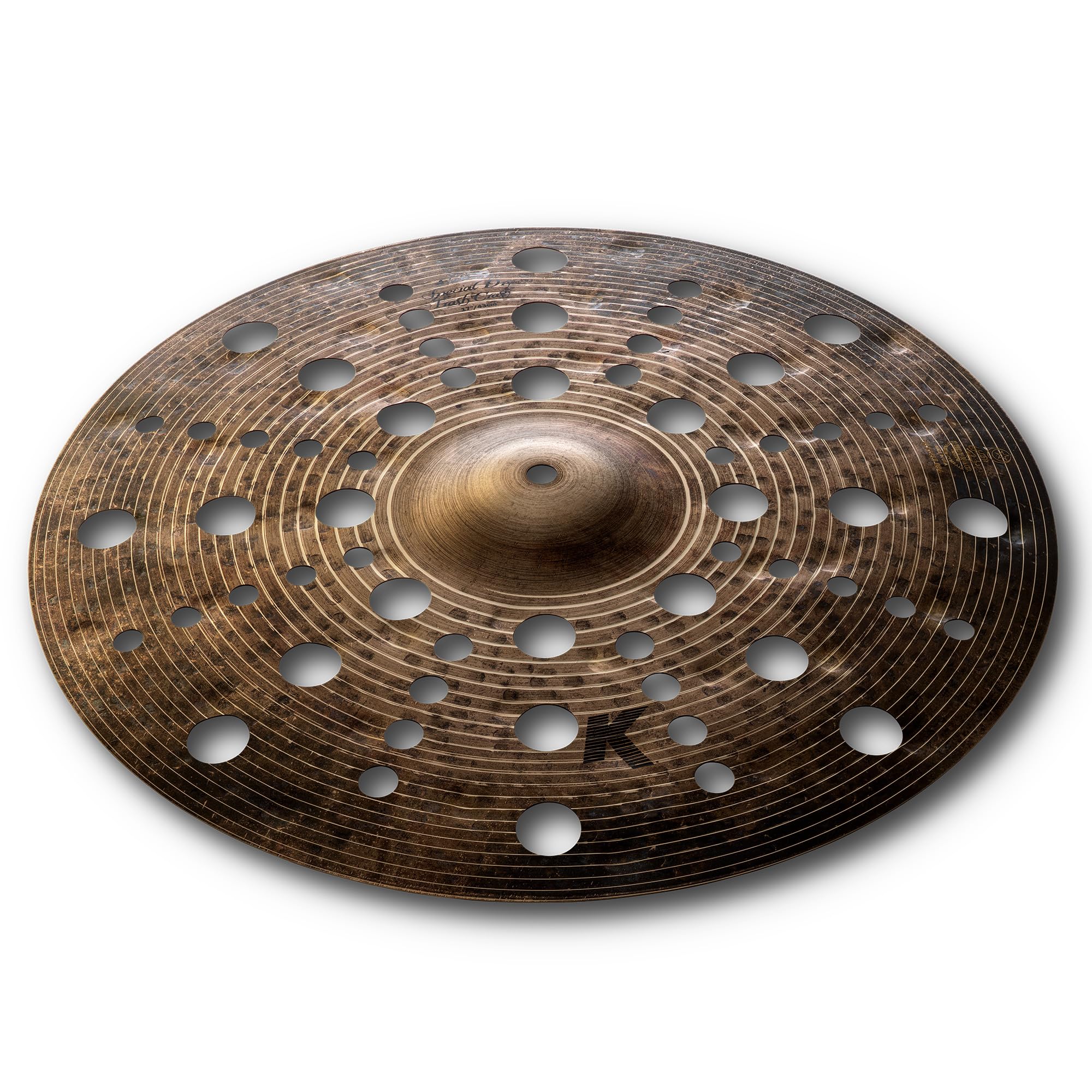 Zildjian K1418 17" K Custom Special Dry Trash Crash Cymbal w/ Drumstick Bag