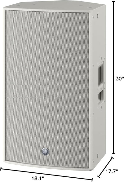 Yamaha DZR15 15-Inch 2000-Watt Powered Speaker - White