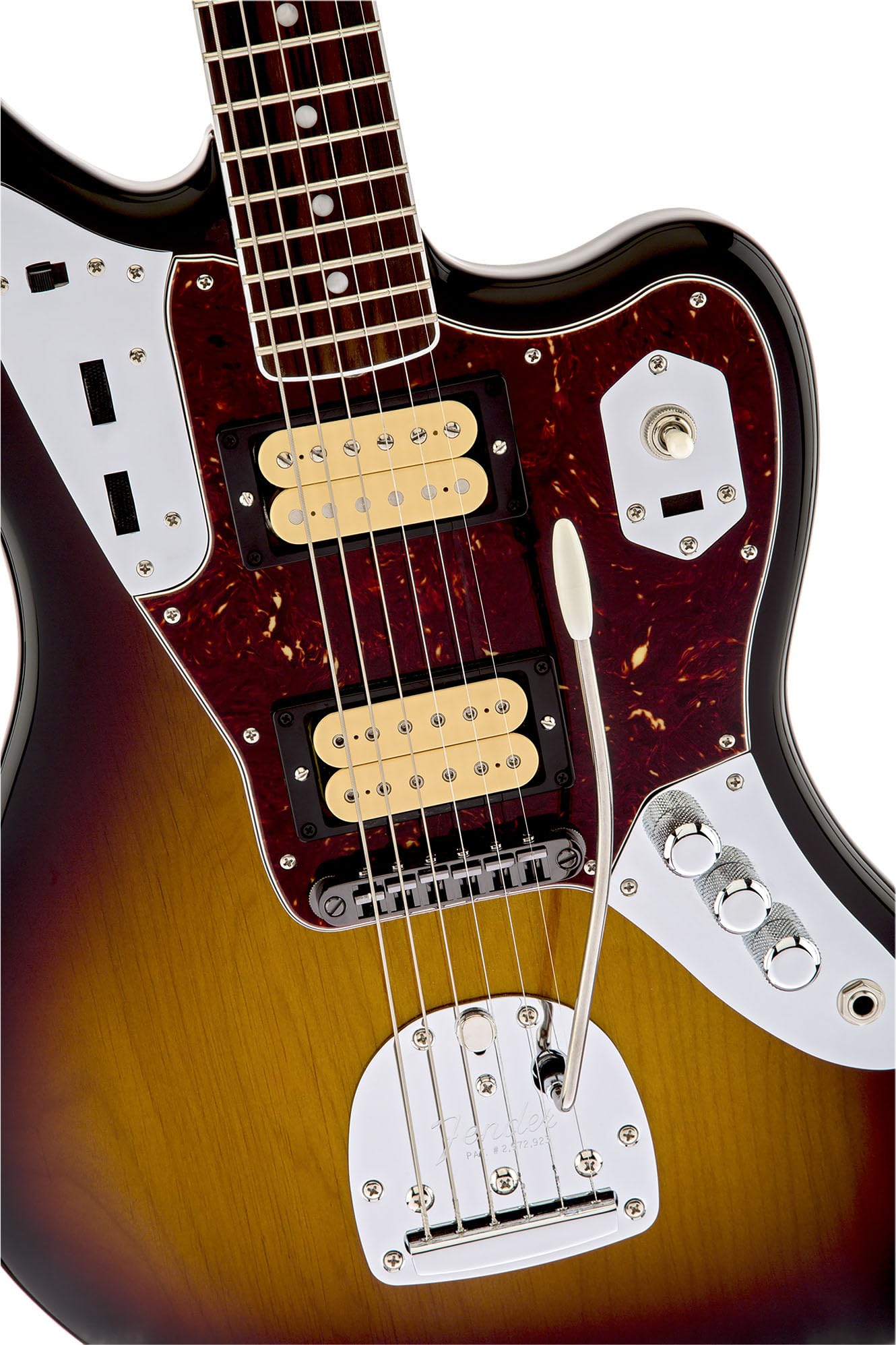 Fender Kurt Cobain Jaguar - 3-Color Sunburst w/ Guitar Cleaning Kit