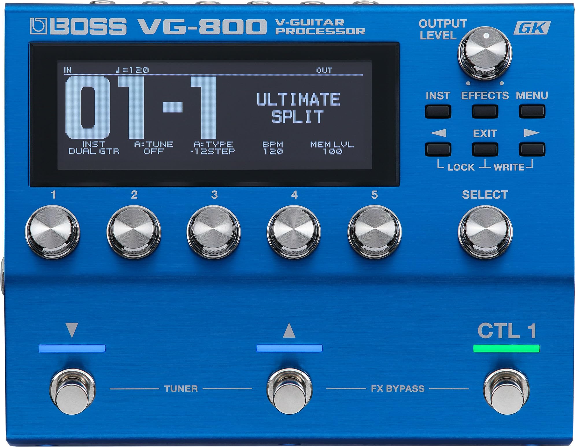 Boss VG-800 V-Guitar Processor w/ Power Supply