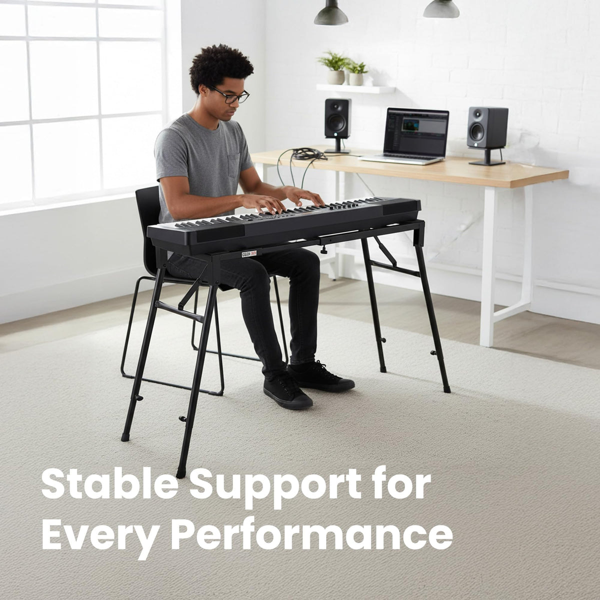 Gearlux Adjustable Multi-Purpose Mixer/Keyboard Stand