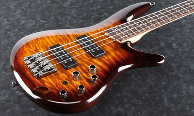 Ibanez SR400EQM SR Standard Electric Bass - Dragon Eye Burst w/ Gig Bag