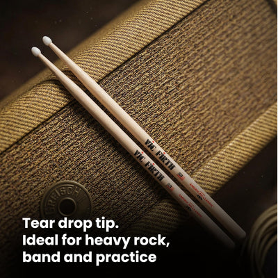 Vic Firth American Classic 2B Nylon Tip Drumsticks - 12 Pack