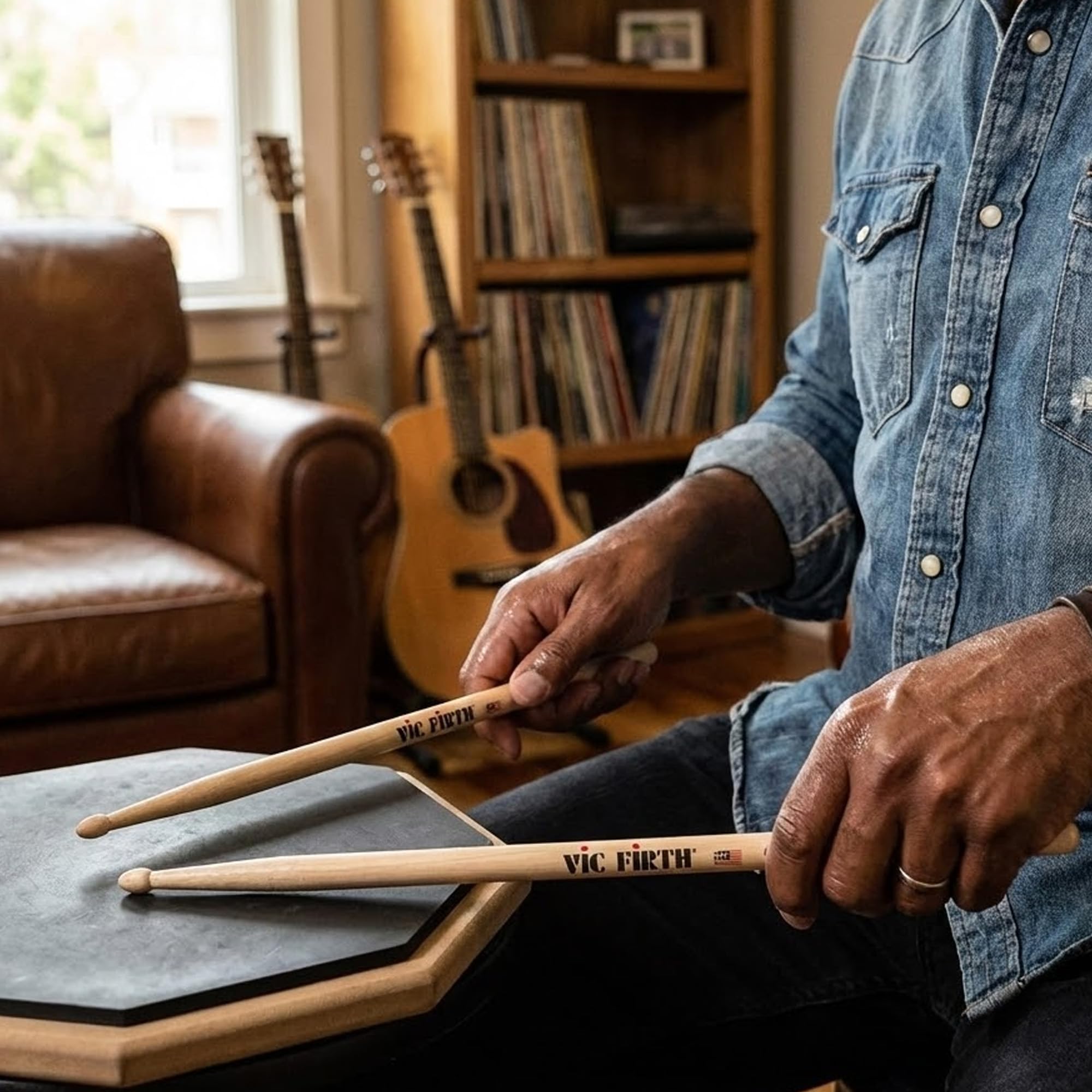 Vic Firth SBEA2 Signature Series Carter Beauford Drumsticks - 3 Pack