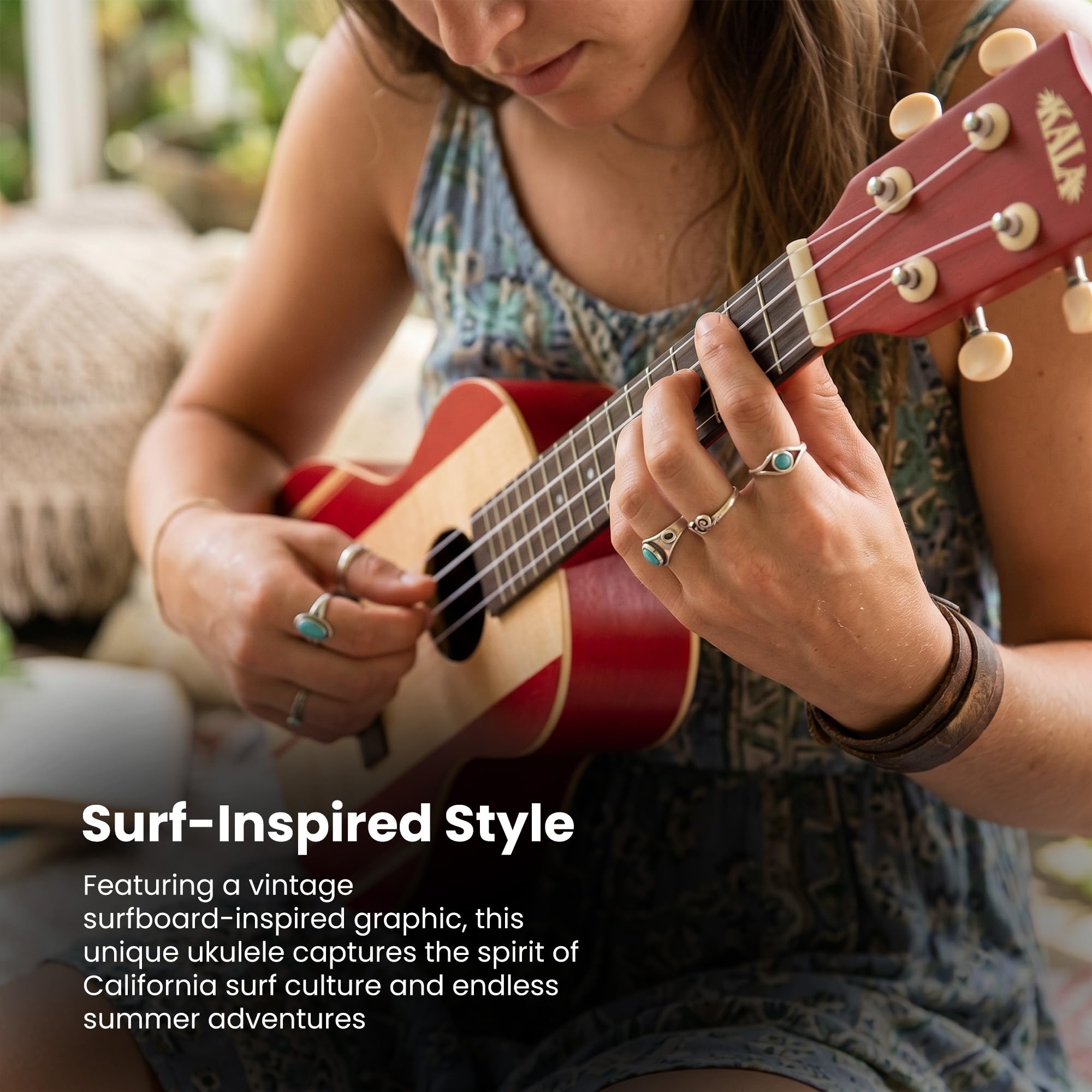 Kala KA-SURF-SURFSUP Surf's Up Concert Ukulele