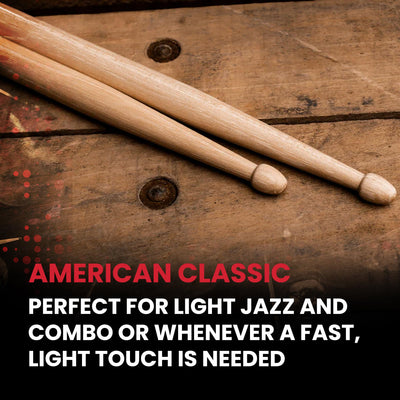 Vic Firth American Classic 7A Drumsticks - 3 Pairs