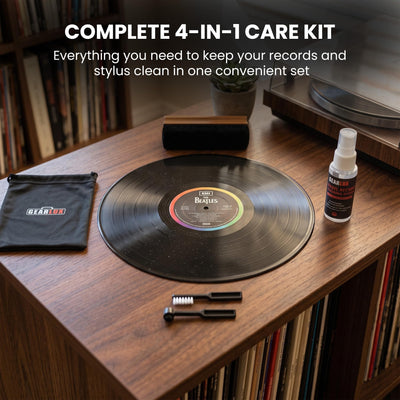 Gearlux Vinyl Record Cleaning Kit