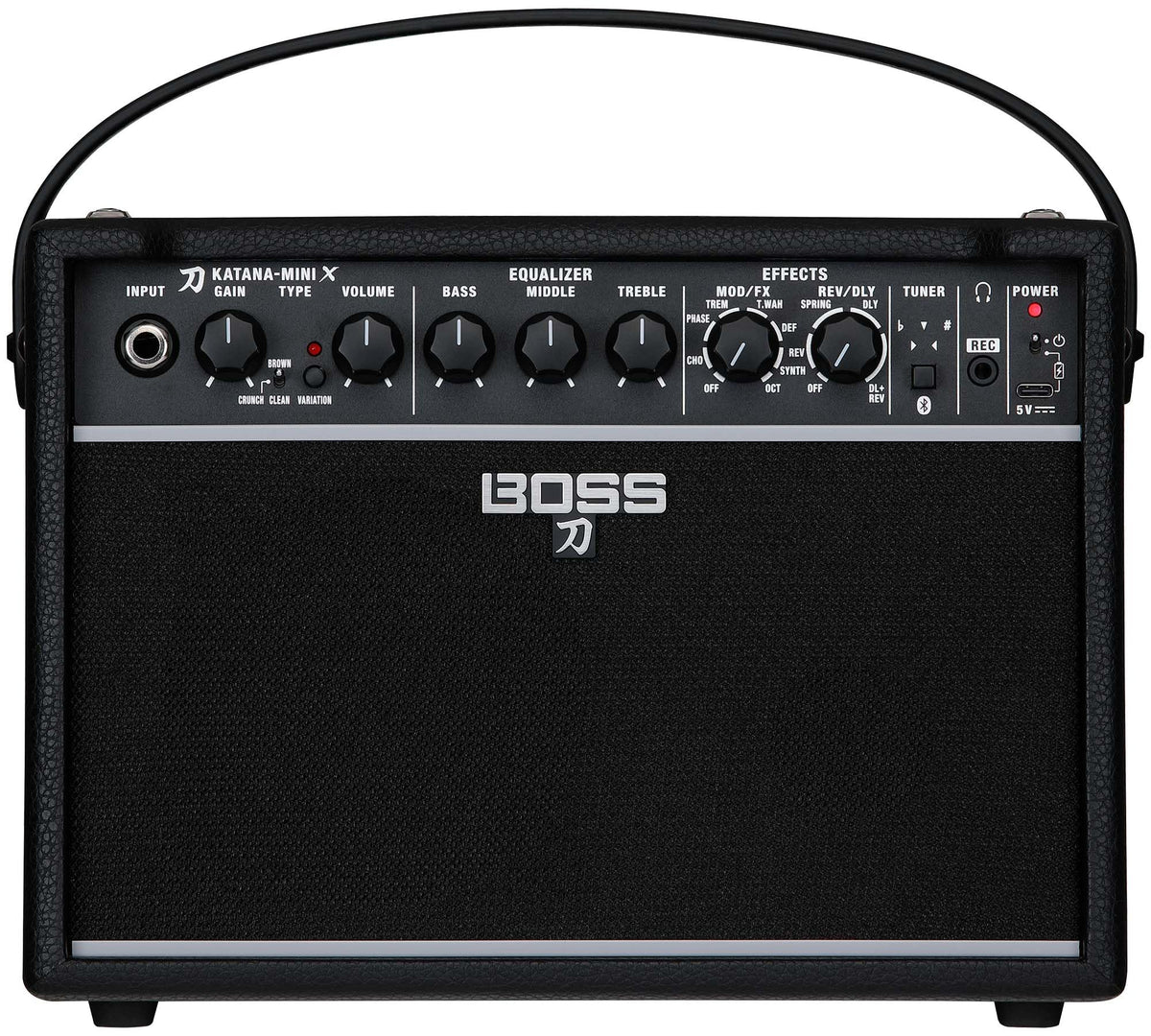 Boss Katana-Mini X 10-Watt 1x5-Inch Portable Guitar Amplifier w/ Instrument Cable