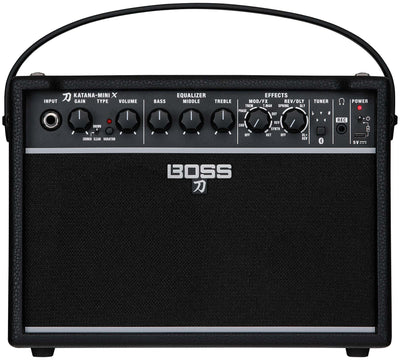 Boss Katana-Mini X 10-Watt 1x5-Inch Portable Guitar Amplifier w/ Instrument Cable