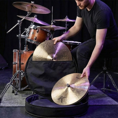 Gearlux Dual Cymbal Bag with 22-Inch and 14-Inch Compartments