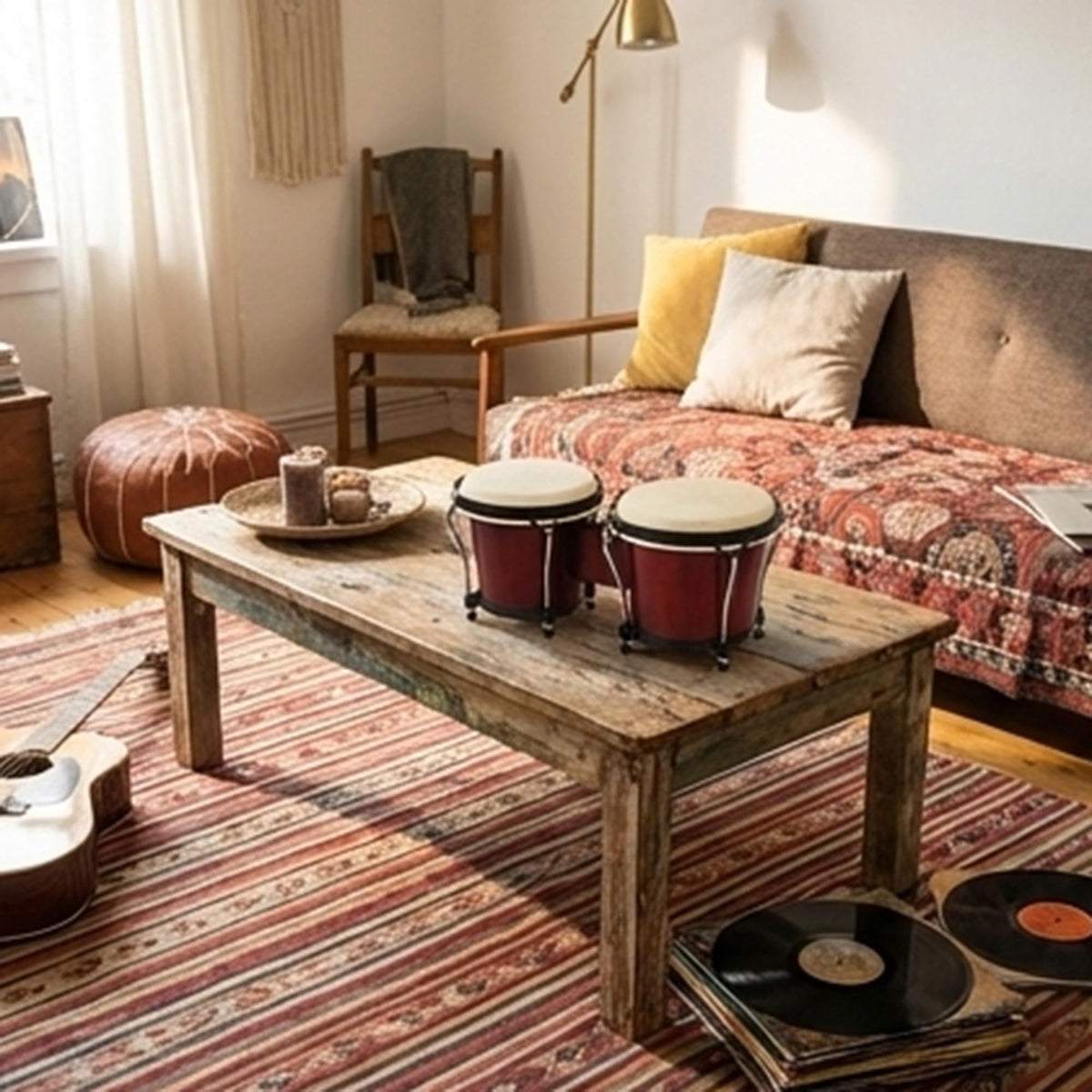 Gearlux Tunable Bongos - Cherry