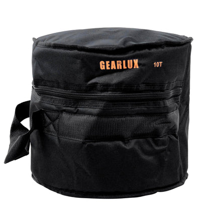 Gearlux 5-Piece Drum Bag Set for 10" Tom, 12" Tom, 14" Tom, 14" Snare, and 22" Bass
