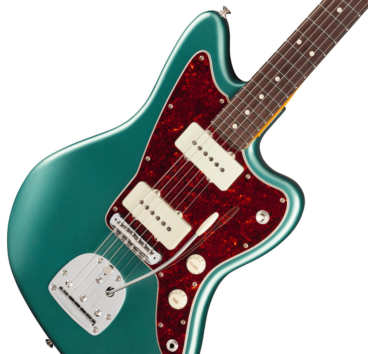 Fender American Professional Classic Jazzmaster - Faded Sherwood Green Metallic w/ Cleaning Kit
