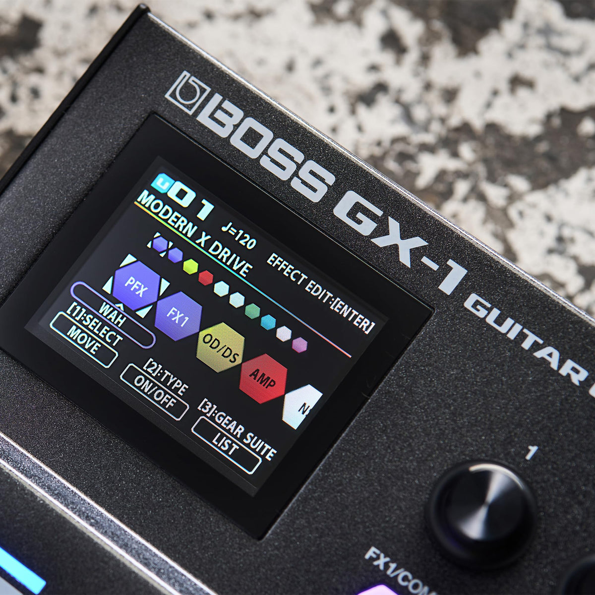 Boss GX-1 Guitar Effects Processor w/ Instrument Cable