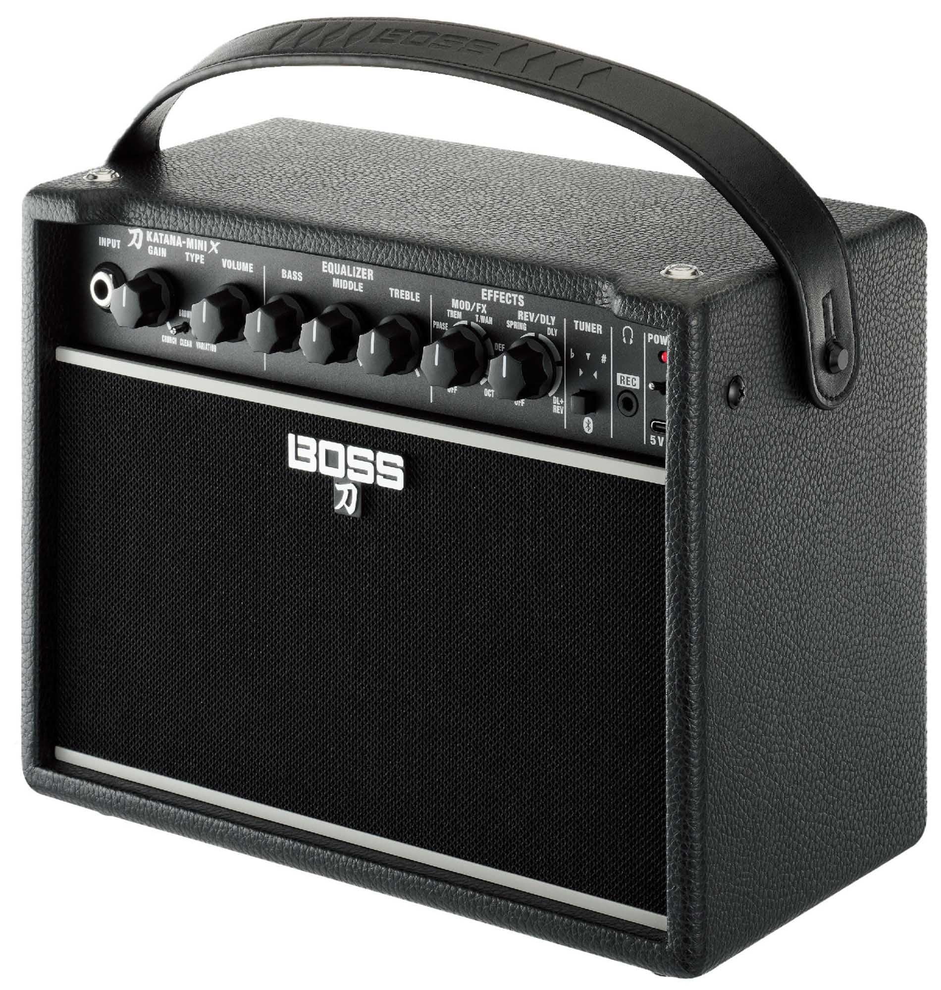 Boss Katana-Mini X 10-Watt 1x5-Inch Portable Guitar Amplifier w/ Instrument Cable