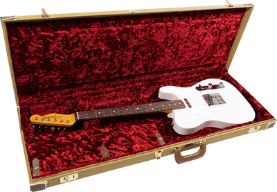 Fender Jimmy Page Mirror Telecaster - White Blonde w/ Tweed Case