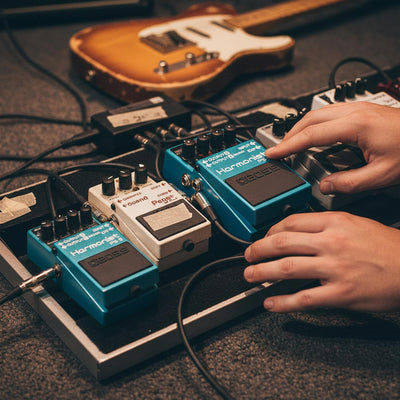 Boss PS-6 Harmonist w/ Instrument Cables