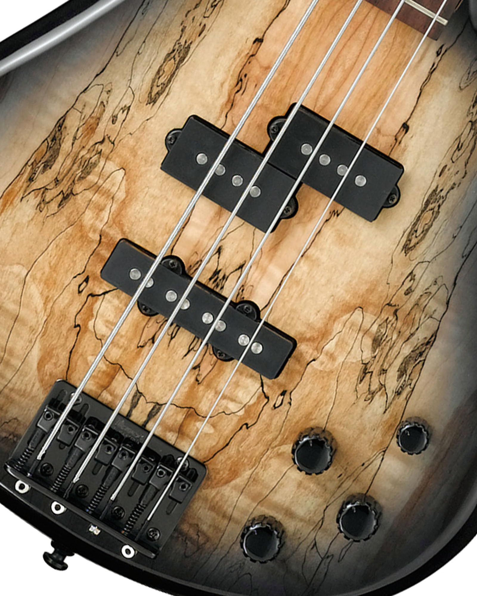 Ibanez GSR200SM SR Gio Bass Guitar - Natural Grey Burst w/ Gig Bag