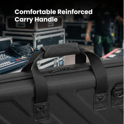 Gearlux DJ Controller Case for Pioneer FLX4/REV1, Hercules Inpulse 500/Inpulse T7, Roland DJ-202