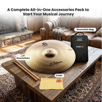 Zildjian S20MR 20" S Medium Ride Cymbal w/ Drumstick Bag