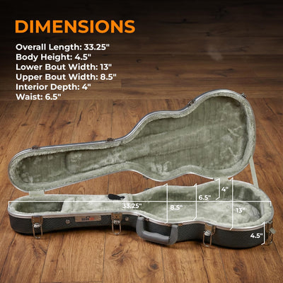 Gearlux UC500-B Baritone Ukulele ABS Case