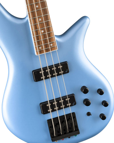 Jackson X Series Spectra Bass SBX IV - Matte Blue Frost w/ Instrument Cable
