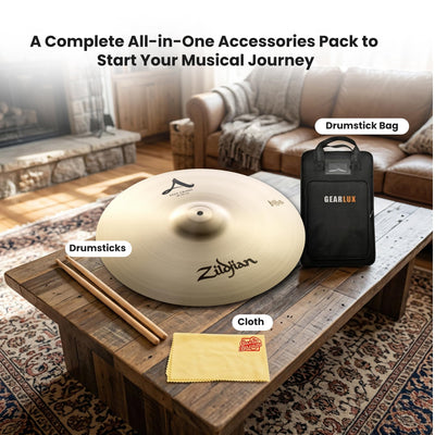 Zildjian A0268 18" A Fast Crash Cymbal w/ Drumstick Bag