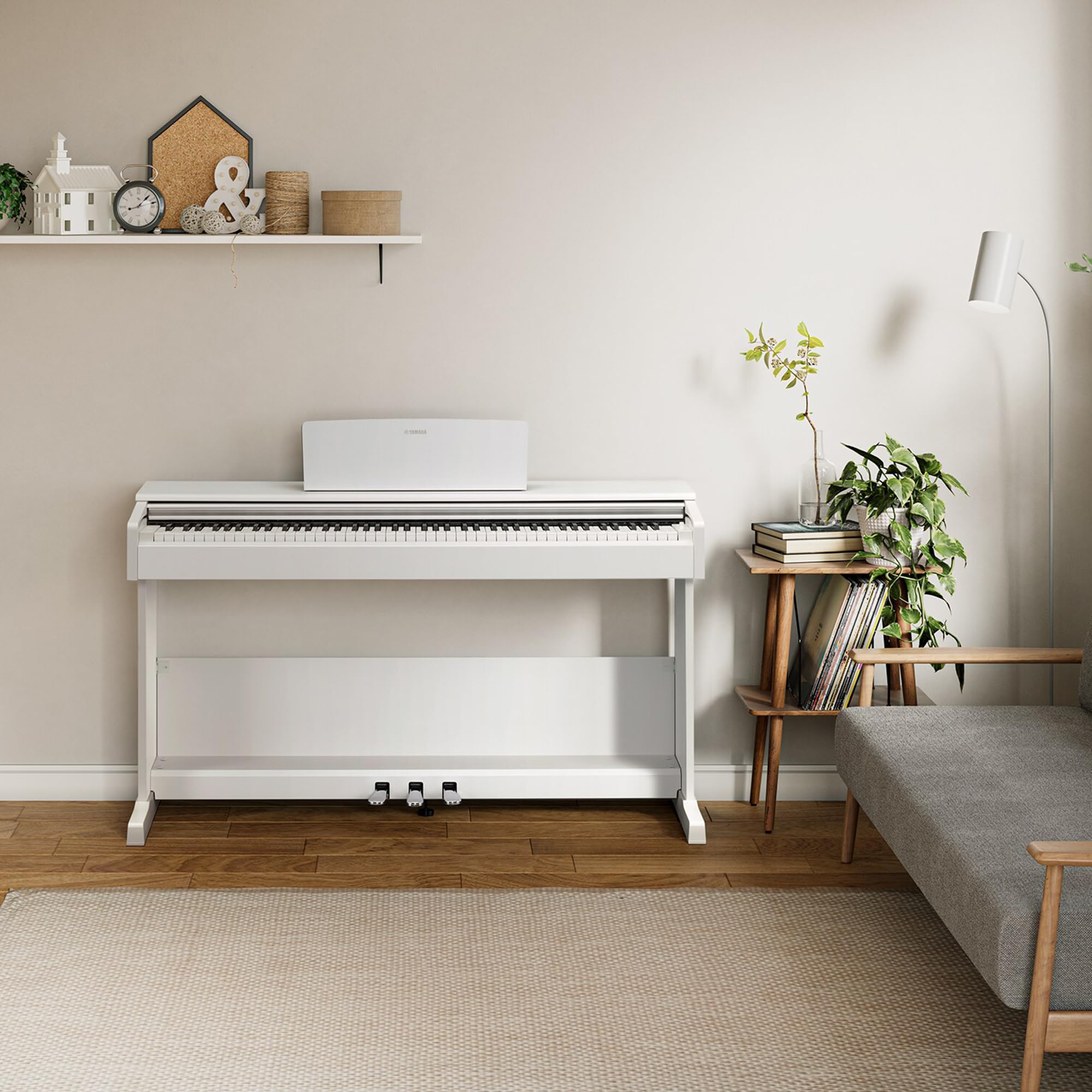 Yamaha Arius YDP-105 88-Key Digital Piano - White