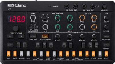 Roland S-1 Tweak Synthesizer w/ Audio Cable