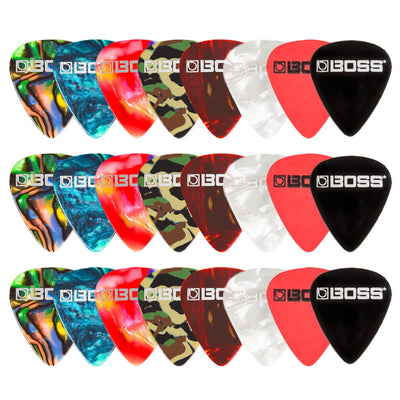 Roland 15-Foot Instrument Cable, Straight-Straight, Black Series - 1 Pack w/ Picks