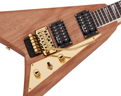 Jackson JS Series Rhoads MAH JS32 Electric Guitar - Natural w/ Instrument Cable