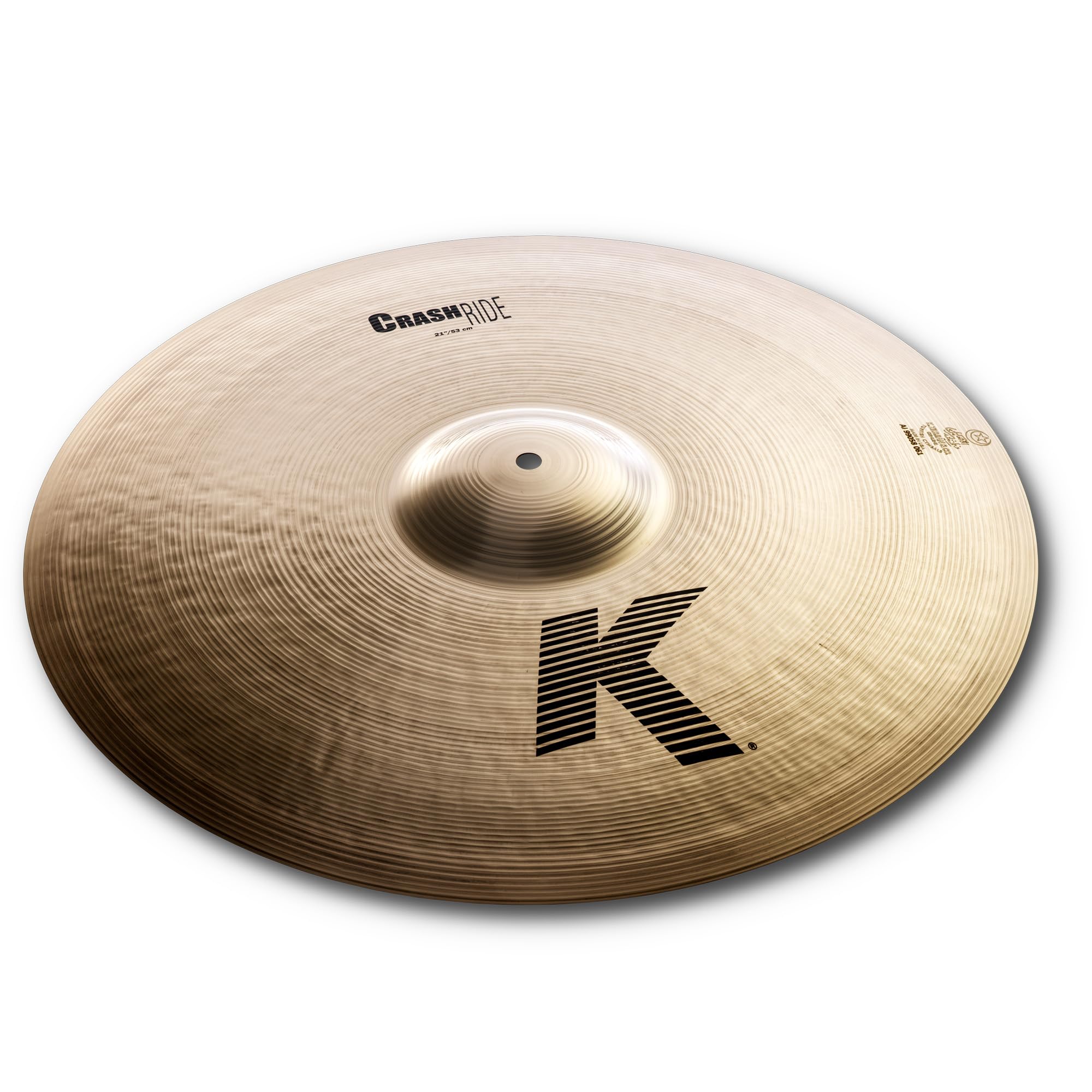 Zildjian K20835 21" K Crash Ride Cymbal w/ Drumstick Bag