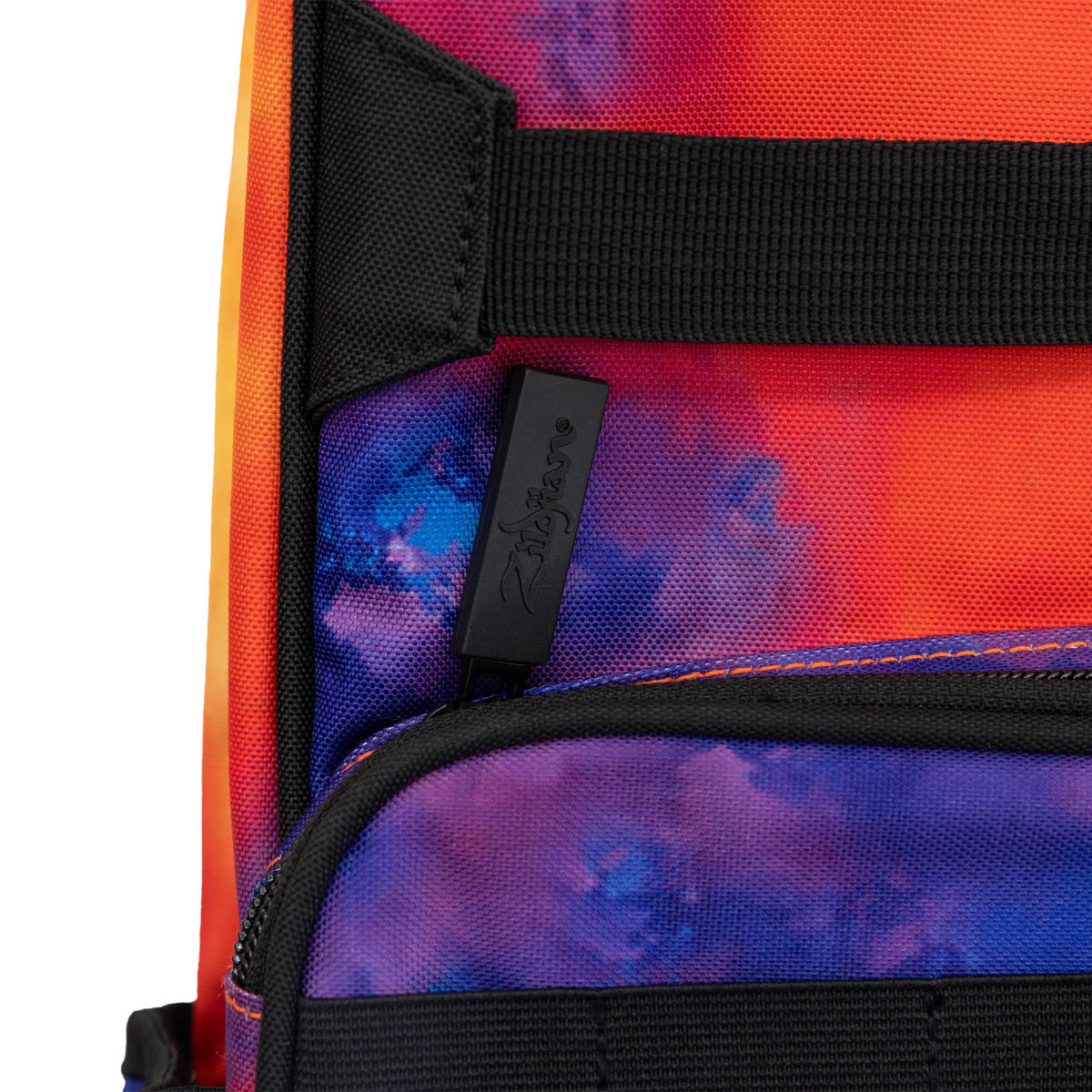 Zildjian ZXBP00202 Student Backpack Drumstick Bag - Orange Burst w/ Practice Tips