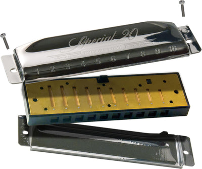 Hohner Special 20 Harmonica - Key of G Sharp w/ Key Stickers