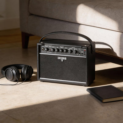 Boss Katana-Mini X 10-Watt 1x5-Inch Portable Guitar Amplifier w/ Instrument Cable