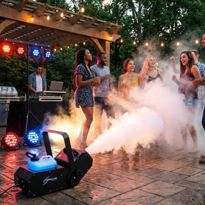 Chauvet Hurricane 1800 Flex Fog Machine w/ DMX Cables
