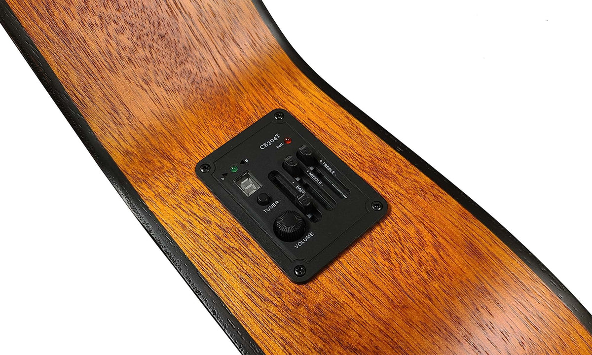 Berkeley CONCERT-EQ-OP Spruce Top Concert Acoustic-Electric Guitar