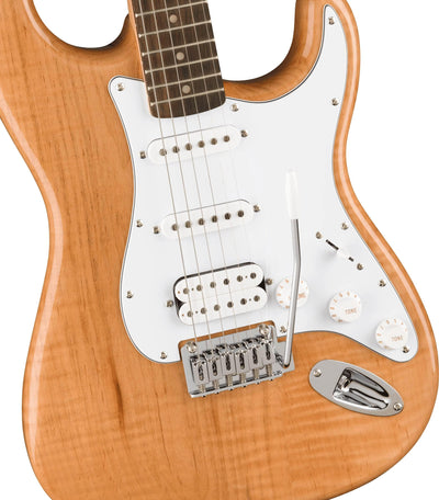 Fender Squier Affinity Stratocaster HSS - Natural w/ Frontman 10G Amplifier