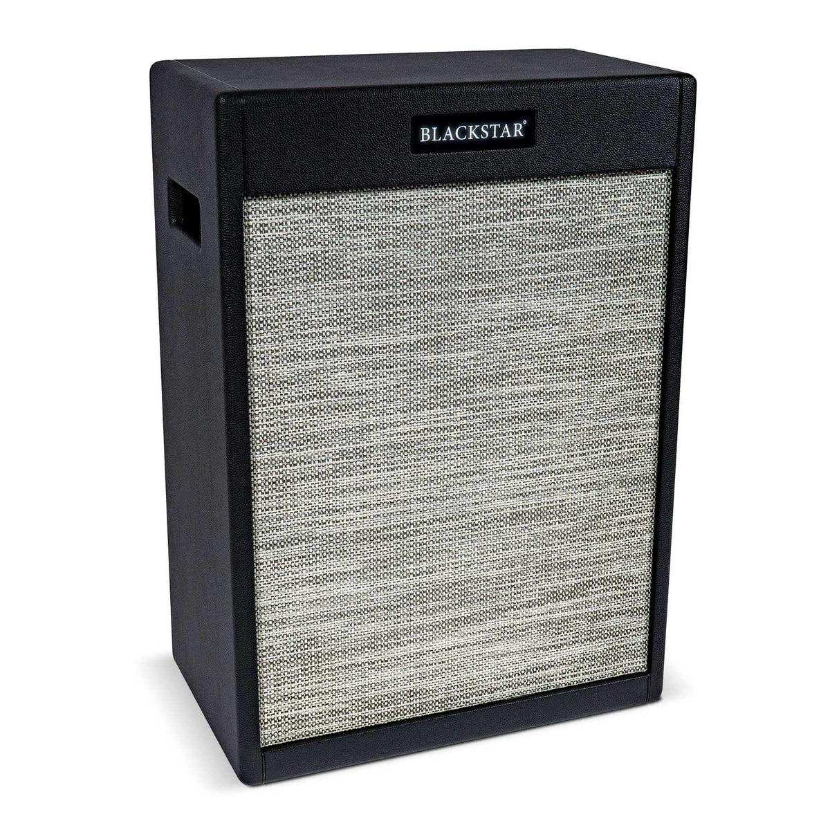Blackstar St. James 2x12-Inch Vertical Guitar Amplifier Cabinet - Black w/ Instrument Cable