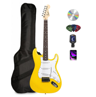 Fender Squier Stratocaster - Graffiti Yellow w/ Gig Bag