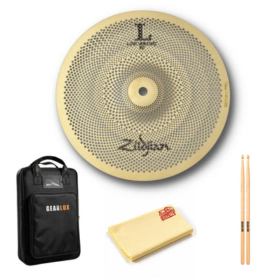 Zildjian LV8010S-S 10" L80 Low Volume Splash Cymbal w/ Drumstick Bag