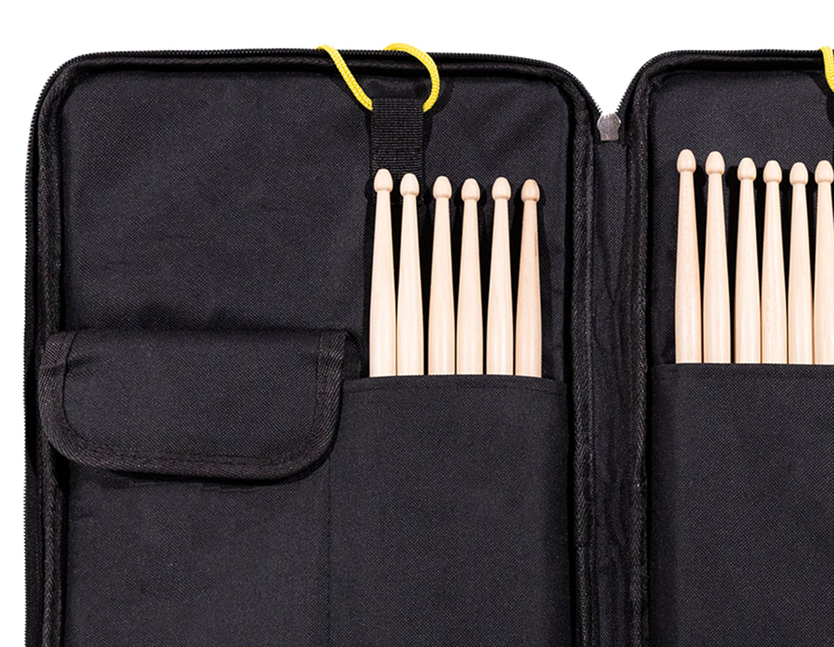 Gearlux 12-Pair Drumstick Bag with 10mm Padding