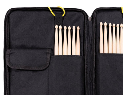 Gearlux 12-Pair Drumstick Bag with 10mm Padding