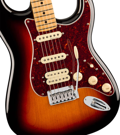 Fender Player II Modified Stratocaster HSS - 3-Color Sunburst w/ Cleaning Kit