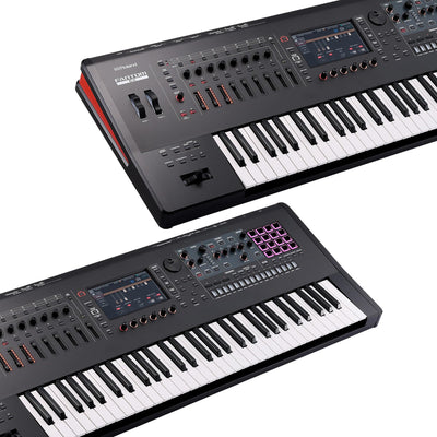 Roland Fantom 6 EX 61-Key Workstation Keyboard Synthesizer w/ Sustain Pedal