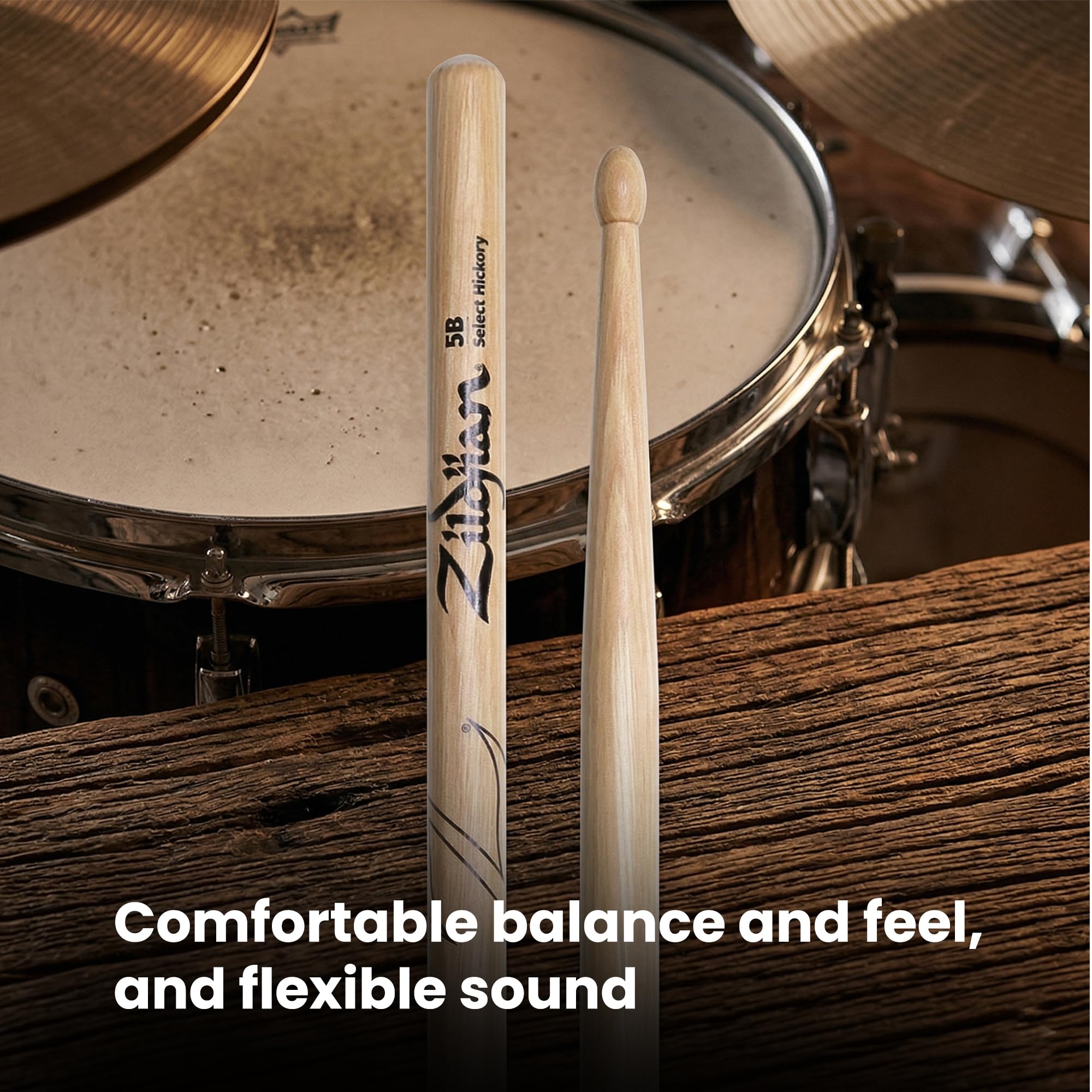 Zildjian 5B Drumsticks - 12 Pack