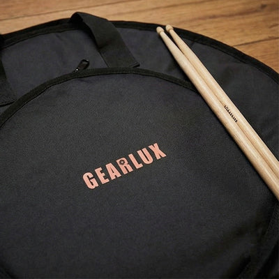 Gearlux Dual Cymbal Bag with 22-Inch and 14-Inch Compartments