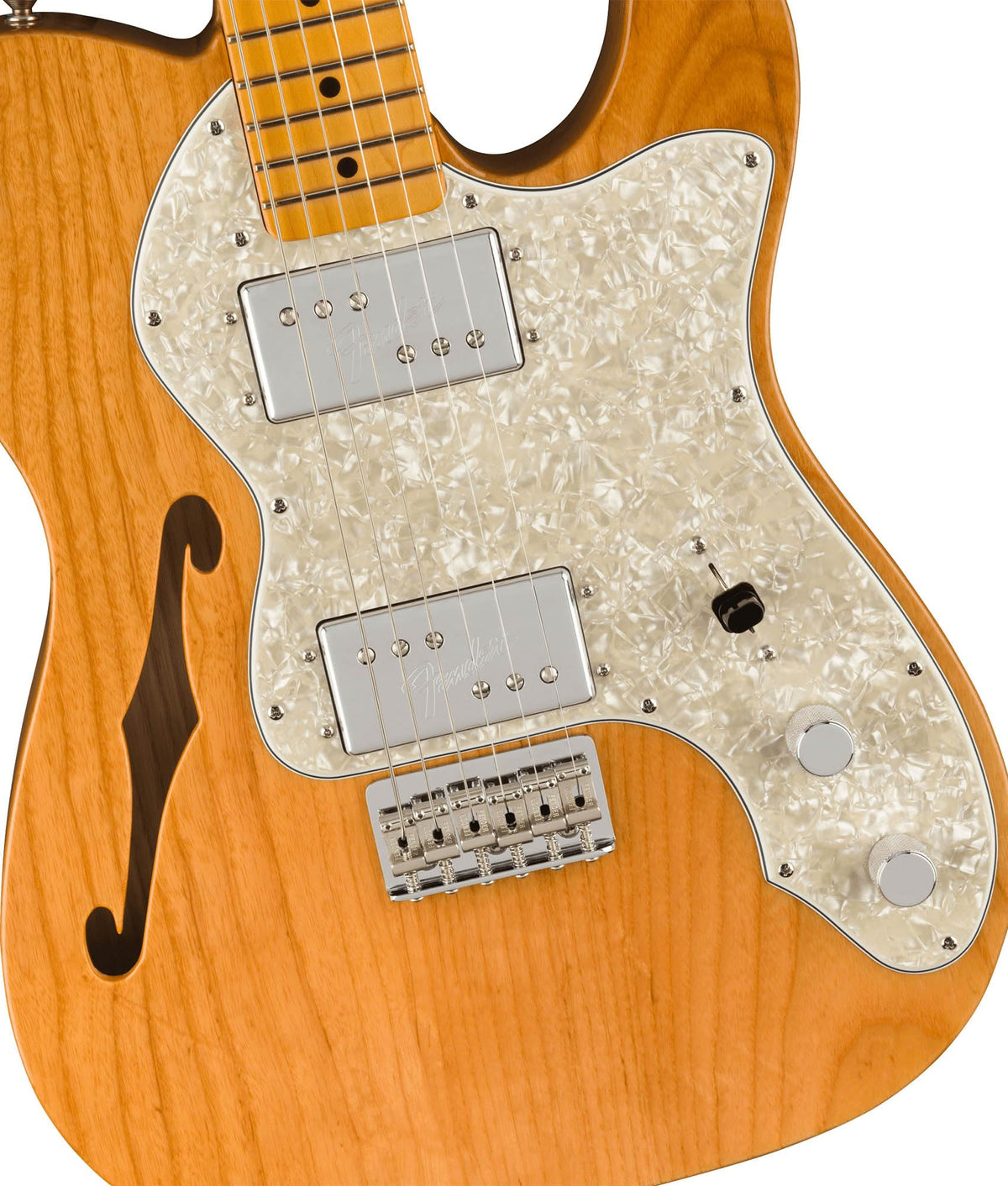 Fender American Vintage II 1972 Telecaster Thinline - Aged Natural w/ Cleaning Kit