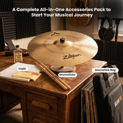 Zildjian A0042 20" A Ping Ride Cymbal w/ Drumstick Bag