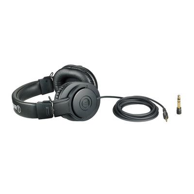 Audio-Technica ATH-M20x Professional Studio Monitor Headphones - Black